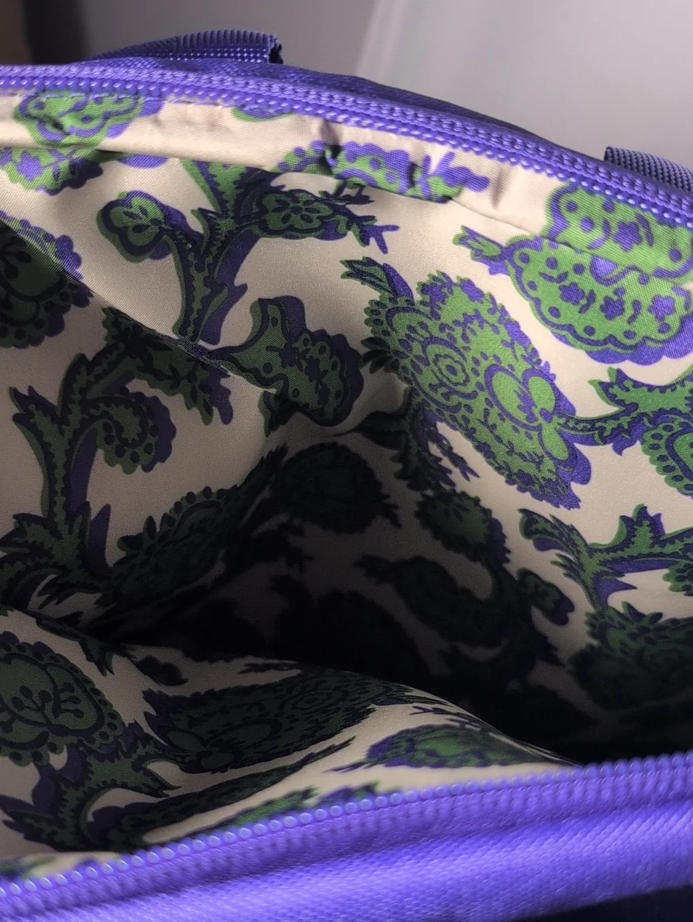 Vera Bradley Essential Large Backpack in Purple Opulence